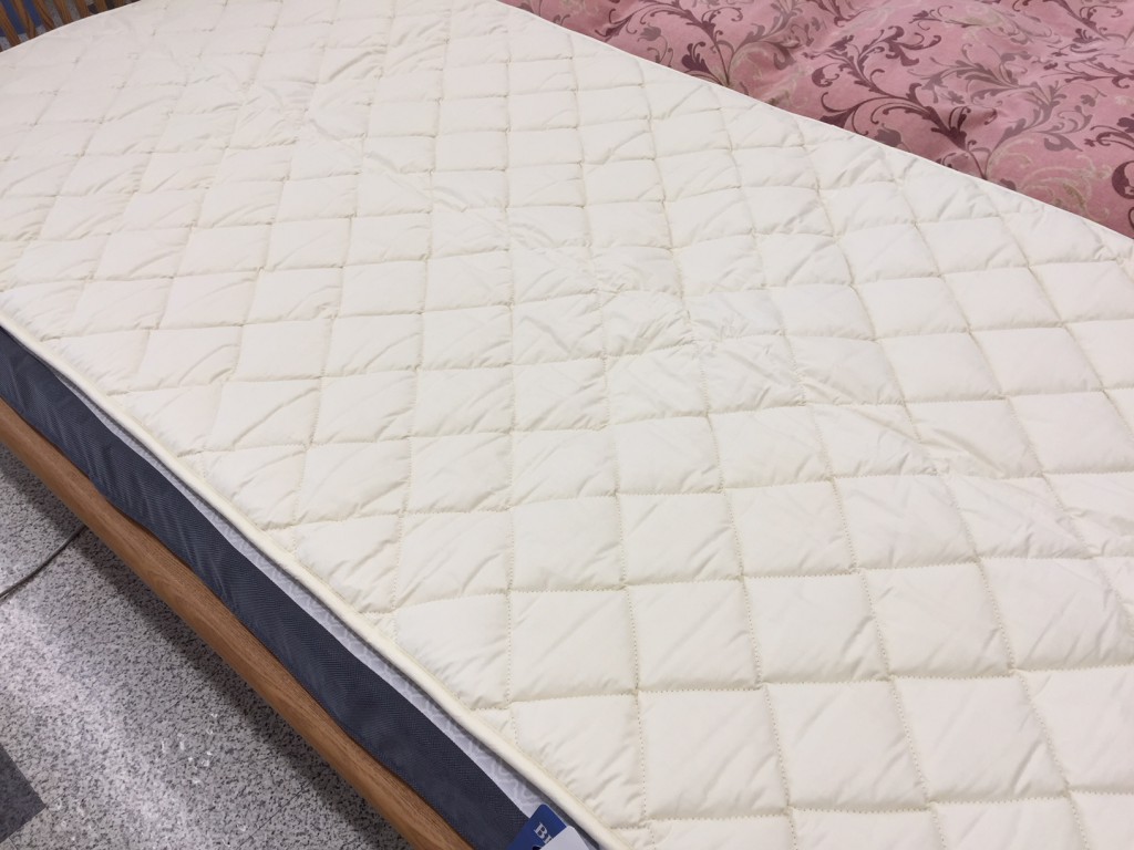 二層式羊毛ベッドパッド