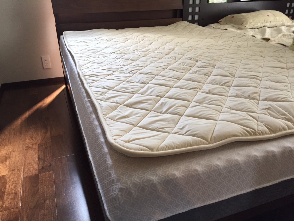 二層式羊毛ベッドパッド　サイズオーダー