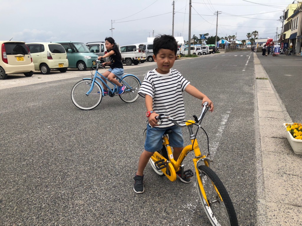 日間賀島　サイクリング